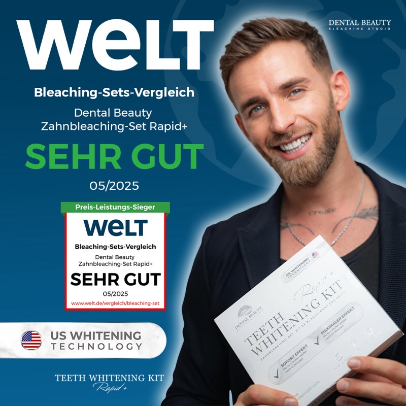 WELT Bleaching-Sets-Vergleich 05/2025: Sehr gut